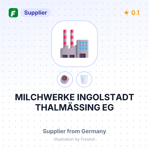 MILCHWERKE INGOLSTADT THALMÄSSING EG – summary card, no photo uploaded yet