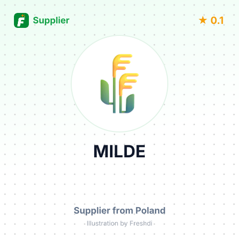 MILDE – summary card, no photo uploaded yet