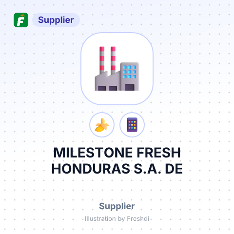 MILESTONE FRESH HONDURAS S.A. DE – summary card, no photo uploaded yet