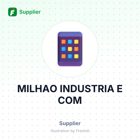 MILHAO INDUSTRIA E COM – summary card, no photo uploaded yet
