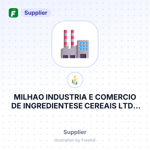 MILHAO INDUSTRIA E COMERCIO DE INGREDIENTESE CEREAIS LTDA – summary card, no photo uploaded yet