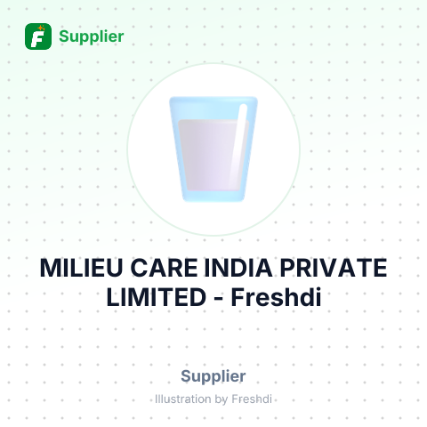 MILIEU CARE INDIA PRIVATE LIMITED – summary card, no photo uploaded yet
