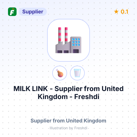MILK LINK – summary card, no photo uploaded yet