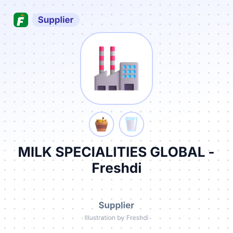 MILK SPECIALITIES GLOBAL – summary card, no photo uploaded yet