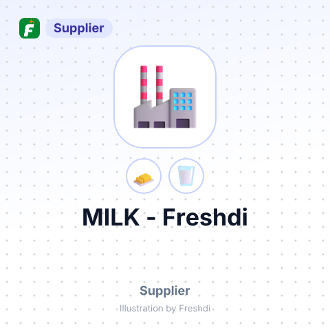 MILK – summary card, no photo uploaded yet