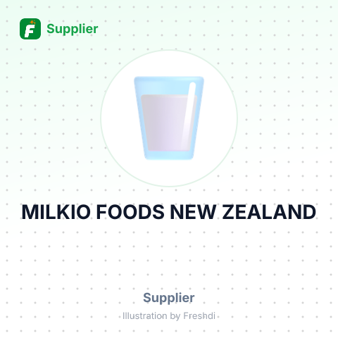 MILKIO FOODS NEW ZEALAND – summary card, no photo uploaded yet