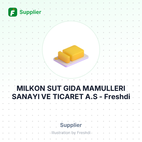 MILKON SUT GIDA MAMULLERI SANAYI VE TICARET A.S – summary card, no photo uploaded yet