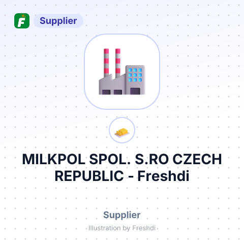 MILKPOL SPOL. S.RO CZECH REPUBLIC – summary card, no photo uploaded yet