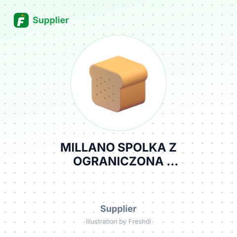 MILLANO SPOLKA Z OGRANICZONA ODPOWIEDZIALNOSCIA – summary card, no photo uploaded yet