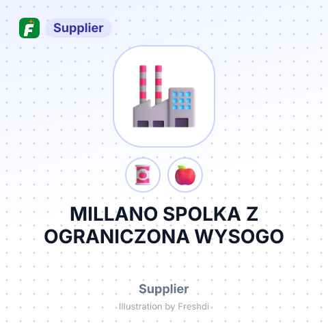 MILLANO SPOLKA Z OGRANICZONA WYSOGO – summary card, no photo uploaded yet