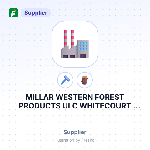 MILLAR WESTERN FOREST PRODUCTS ULC WHITECOURT PULP DIVISION – summary card, no photo uploaded yet