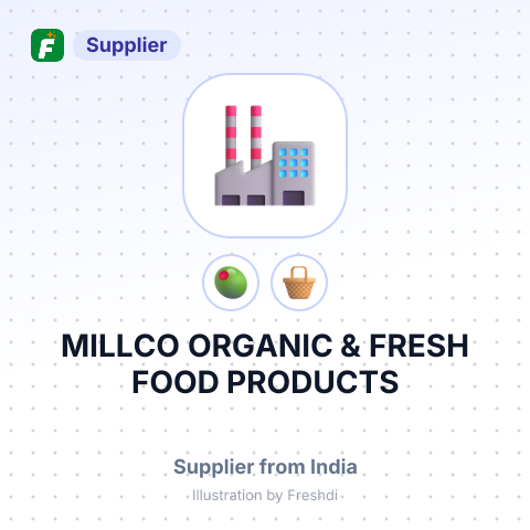 MILLCO ORGANIC & FRESH FOOD PRODUCTS – summary card, no photo uploaded yet