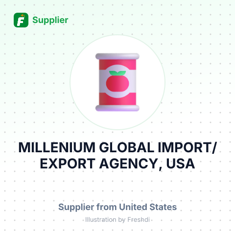 MILLENIUM GLOBAL IMPORT/EXPORT AGENCY, USA – summary card, no photo uploaded yet
