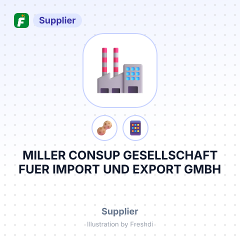 MILLER CONSUP GESELLSCHAFT FUER IMPORT UND EXPORT GMBH – summary card, no photo uploaded yet