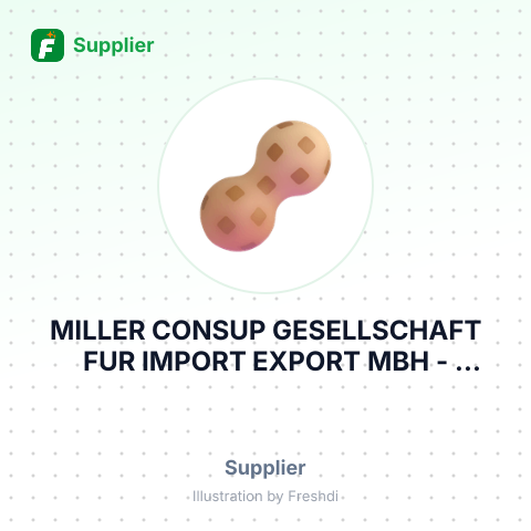 MILLER CONSUP GESELLSCHAFT FUR IMPORT EXPORT MBH – summary card, no photo uploaded yet