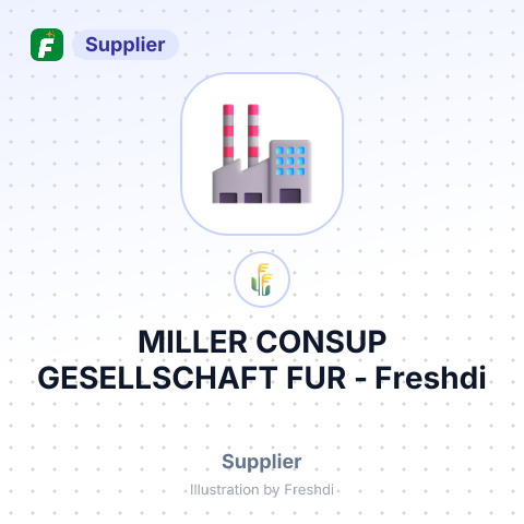 MILLER CONSUP GESELLSCHAFT FUR – summary card, no photo uploaded yet
