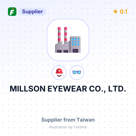 MILLSON EYEWEAR CO., LTD. – summary card, no photo uploaded yet