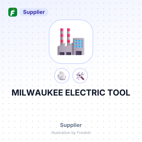 MILWAUKEE ELECTRIC TOOL – summary card, no photo uploaded yet