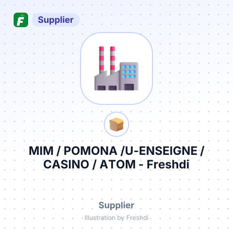 MIM / POMONA /U-ENSEIGNE / CASINO / ATOM – summary card, no photo uploaded yet