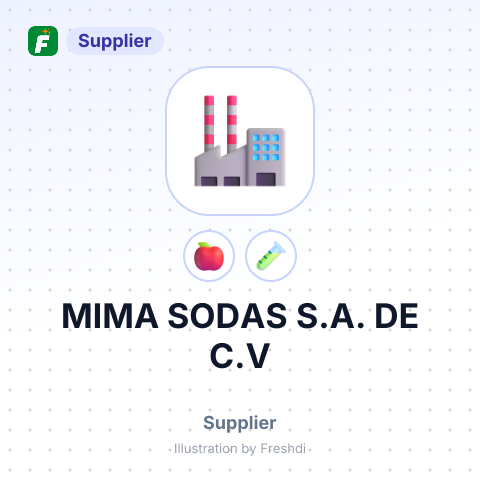 MIMA SODAS S.A. DE C.V – summary card, no photo uploaded yet