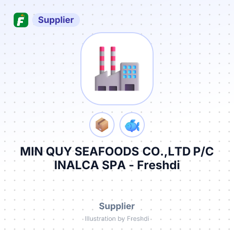 MIN QUY SEAFOODS CO.,LTD P/C INALCA SPA – summary card, no photo uploaded yet