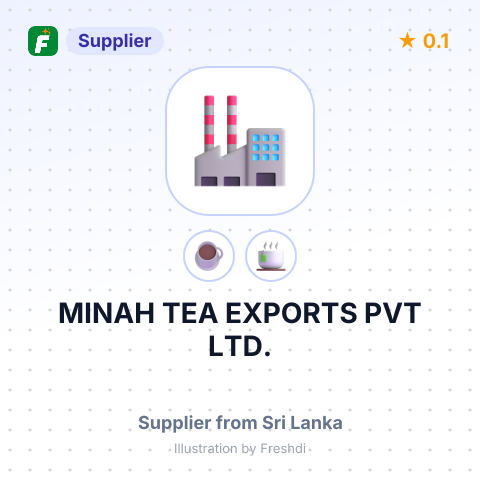 MINAH TEA EXPORTS PVT LTD. – summary card, no photo uploaded yet