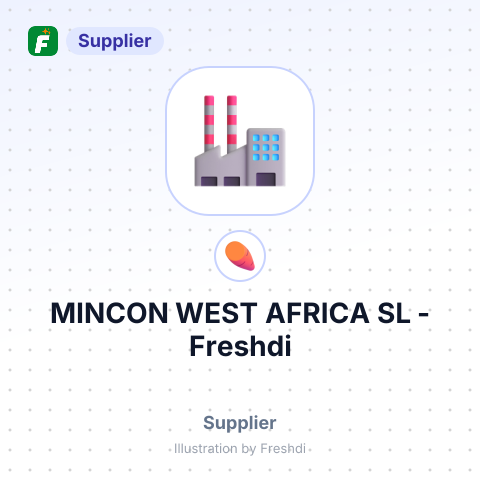 MINCON WEST AFRICA SL – summary card, no photo uploaded yet
