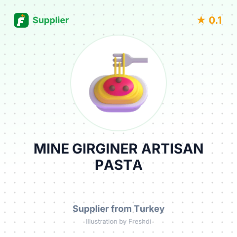 MINE GIRGINER ARTISAN PASTA – summary card, no photo uploaded yet