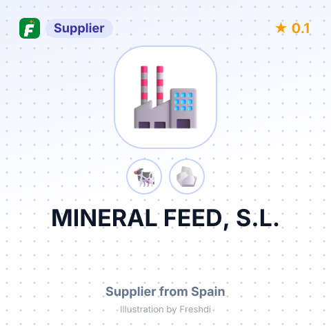 MINERAL FEED, S.L. – summary card, no photo uploaded yet