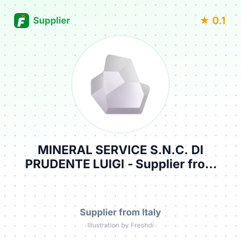 MINERAL SERVICE S.N.C. DI PRUDENTE LUIGI – summary card, no photo uploaded yet