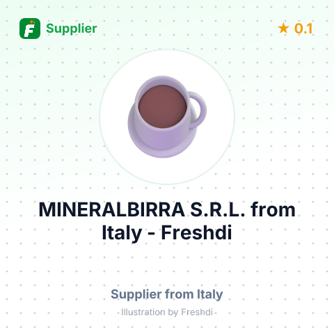MINERALBIRRA S.R.L. – summary card, no photo uploaded yet