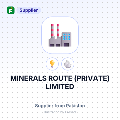 MINERALS ROUTE (PRIVATE) LIMITED – summary card, no photo uploaded yet