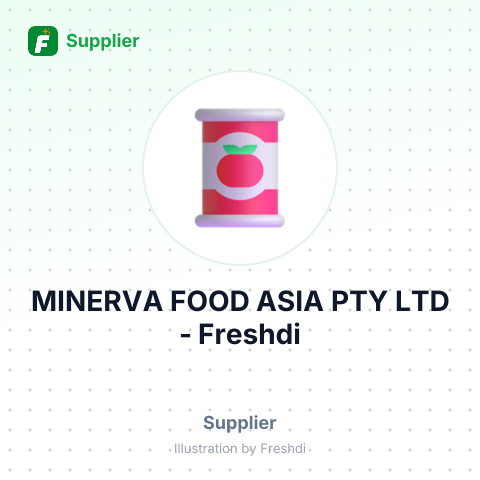 MINERVA FOOD ASIA PTY LTD – summary card, no photo uploaded yet