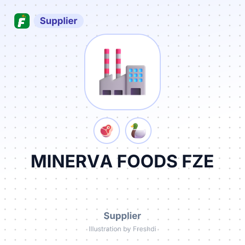 MINERVA FOODS FZE – summary card, no photo uploaded yet