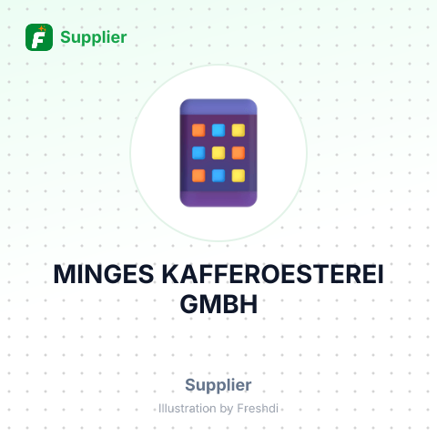 MINGES KAFFEROESTEREI GMBH – summary card, no photo uploaded yet