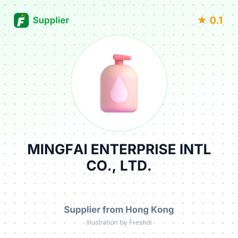MINGFAI ENTERPRISE INTL CO., LTD. – summary card, no photo uploaded yet