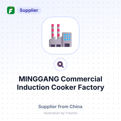 MINGGANG Commercial Induction Cooker Factory – summary card, no photo uploaded yet