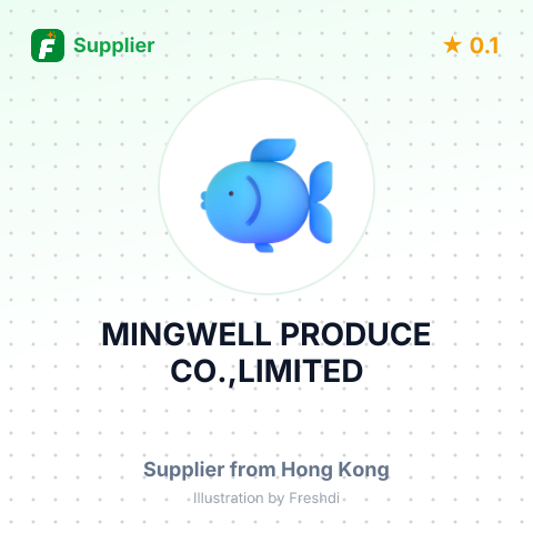 MINGWELL PRODUCE CO.,LIMITED – summary card, no photo uploaded yet