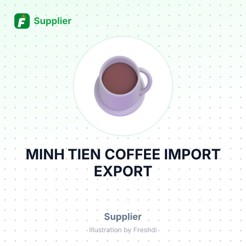 MINH TIEN COFFEE IMPORT EXPORT – summary card, no photo uploaded yet