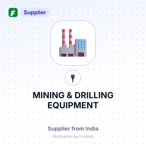 MINING & DRILLING EQUIPMENT – summary card, no photo uploaded yet