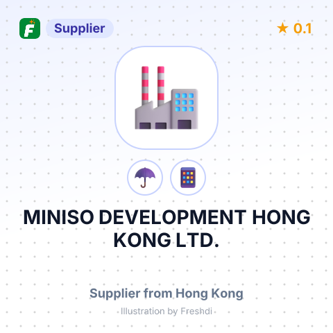 MINISO DEVELOPMENT HONG KONG LTD. – summary card, no photo uploaded yet