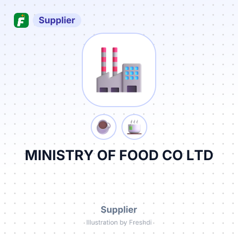 MINISTRY OF FOOD CO LTD – summary card, no photo uploaded yet