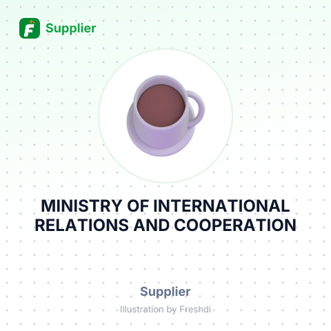 MINISTRY OF INTERNATIONAL RELATIONS AND COOPERATION – summary card, no photo uploaded yet