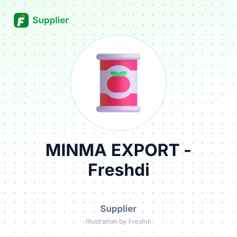 MINMA EXPORT – summary card, no photo uploaded yet