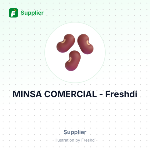 MINSA COMERCIAL – summary card, no photo uploaded yet