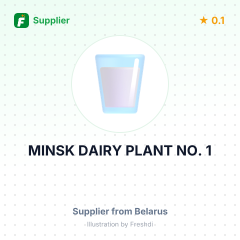 MINSK DAIRY PLANT NO. 1 – summary card, no photo uploaded yet