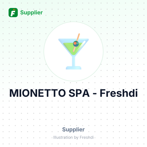 MIONETTO SPA – summary card, no photo uploaded yet
