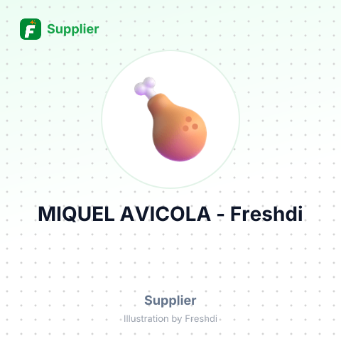 MIQUEL AVICOLA – summary card, no photo uploaded yet