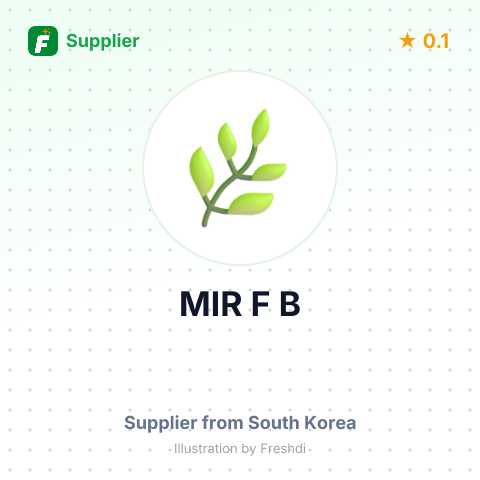 MIR F B – summary card, no photo uploaded yet