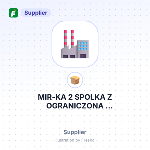 MIR-KA 2 SPOLKA Z OGRANICZONA ODPOWIEDZIALNOSCIA – summary card, no photo uploaded yet